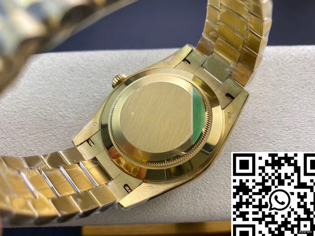 Yellow Date Rolex Factory Dial Gold Day Black 40MM EW 0208